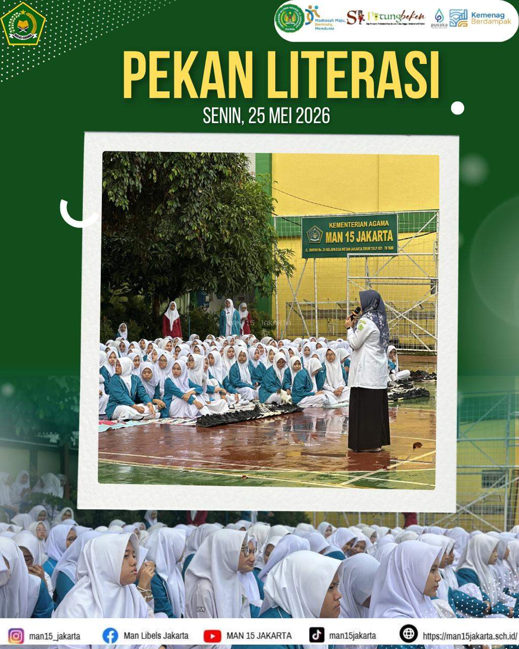 Pekan Literasi Menampilkan Drama Hari Kebangkitan Nasional