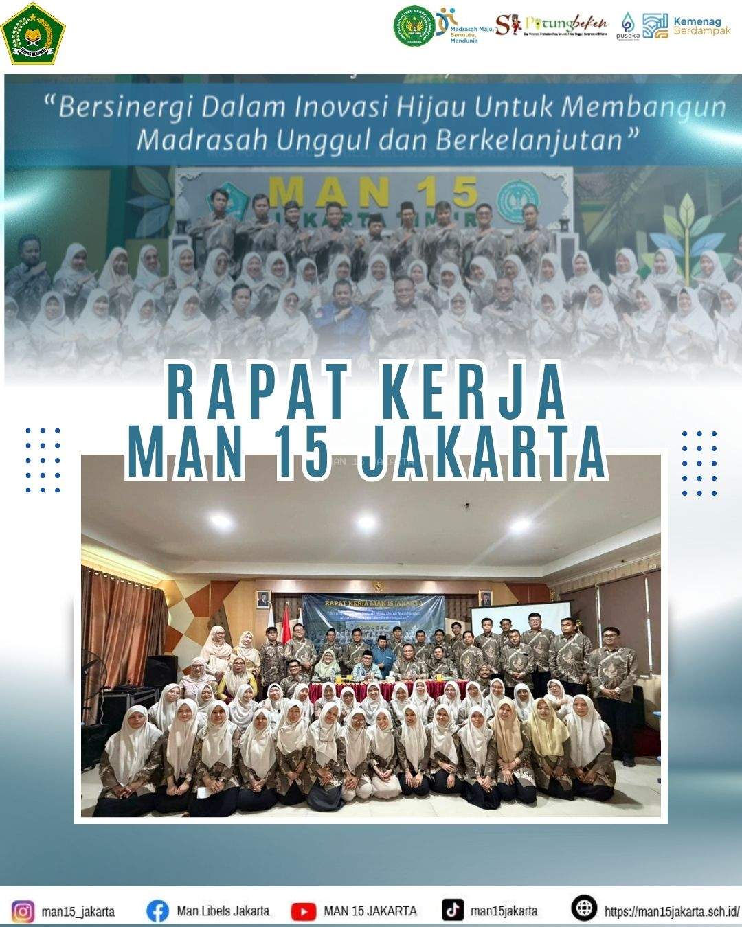 Rapat Kerja MAN 15 Jakarta tahun ajaran 2026/2027
