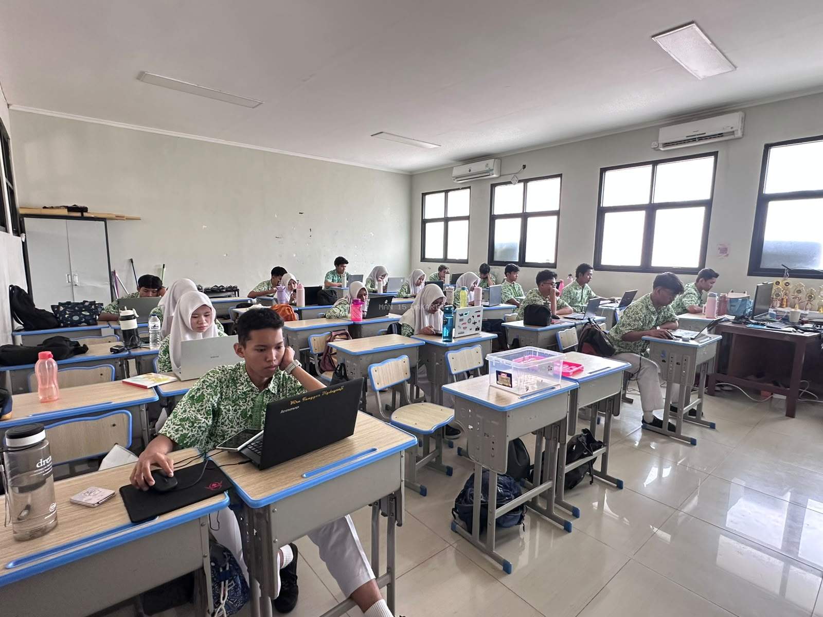 MAN 15 Jakarta Turut Melaksanakan Gladi Bersih TKA 
